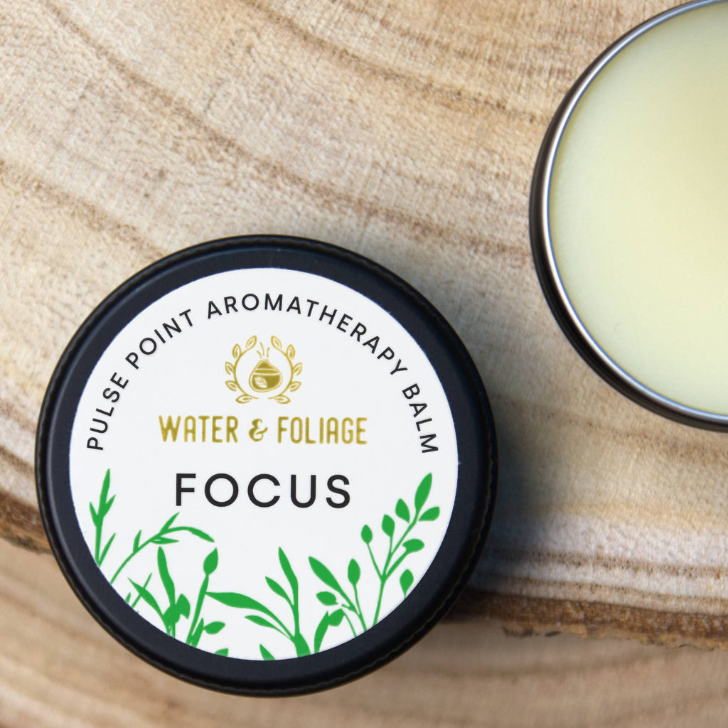 Focus - Pulse Point Aromatherapy Balm – Water & Foliage